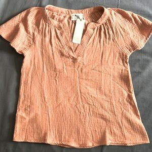 Nwt Olive and Oak cotton shirt